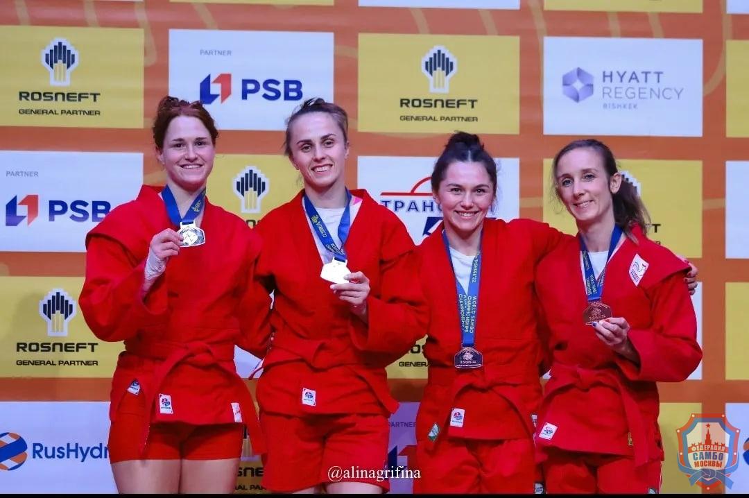 Три золота чемпионата мира по самбо на счету московских самбистов!