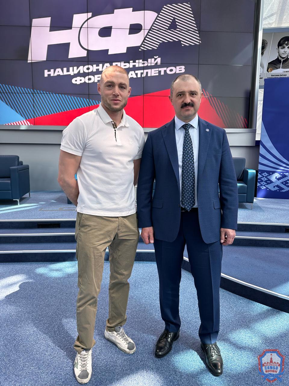 Никита Клецков принял участие в форуме атлетов и заседании комиссии спортсменов НОК в Минске