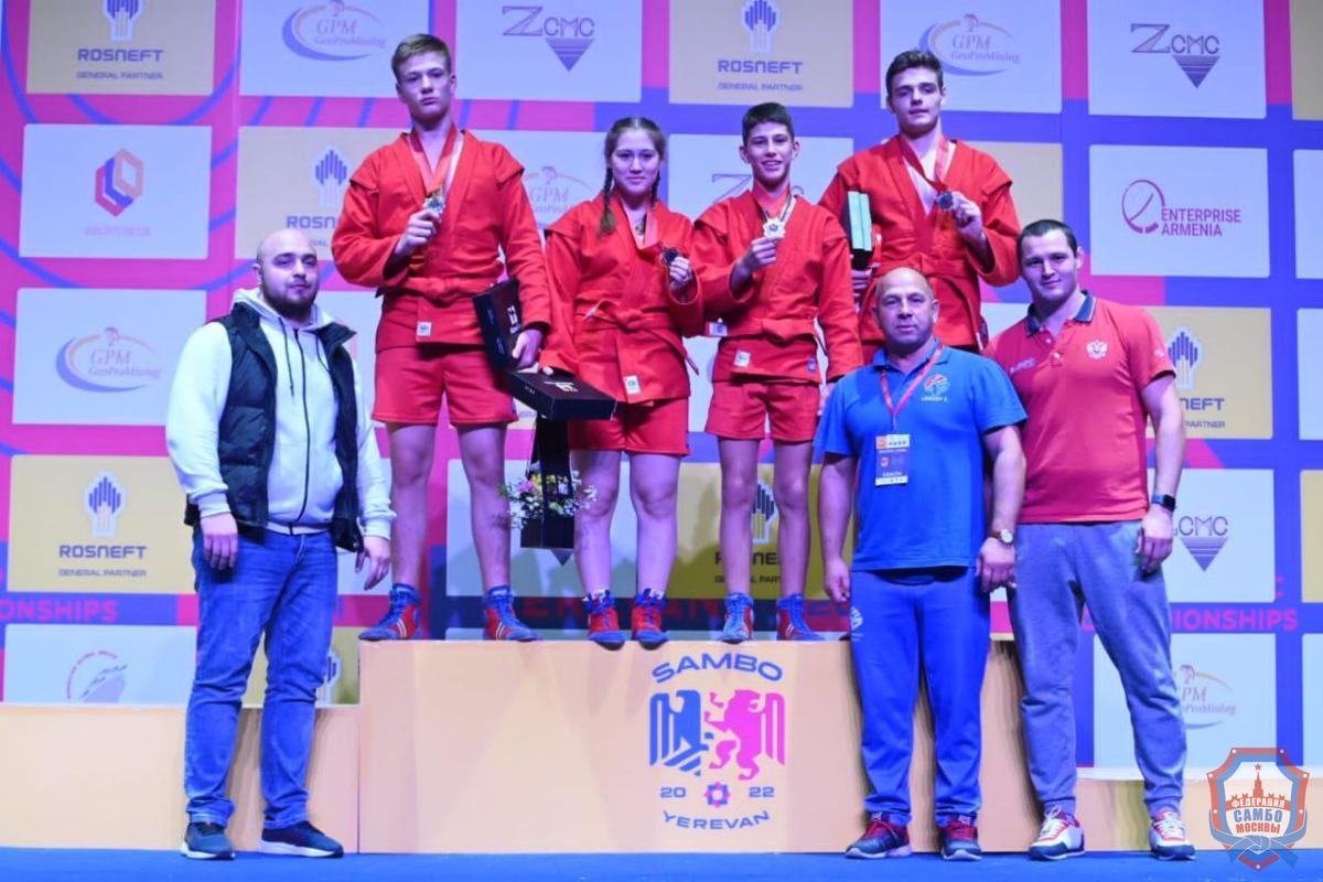 Первенство мира по самбо прошло в Ереване