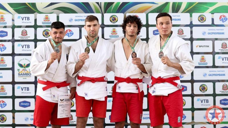 Успех на Чемпионате мира по пляжному самбо в Бразилии