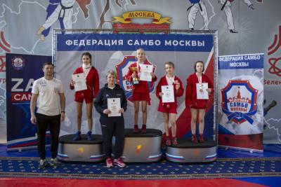 Первенство Москвы по самбо среди юношей и девушек 12–14 лет