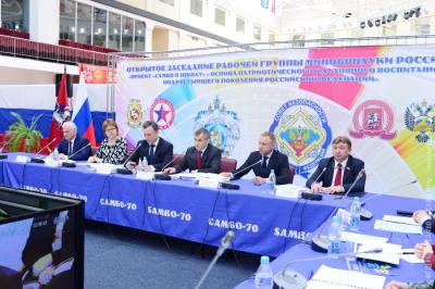 Заседание рабочей группы Минобрнауки РФ: «Проект «Самбо в школу»