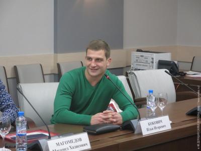 Награждение лучших самбистов 2015 года в Московской Городской Думе