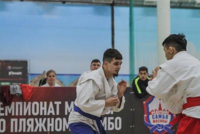 Чемпионат Москвы по пляжному самбо (17 апреля)