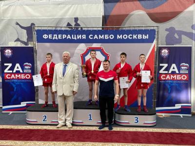 Первенство Москвы по самбо среди юношей и девушек 12-14 лет