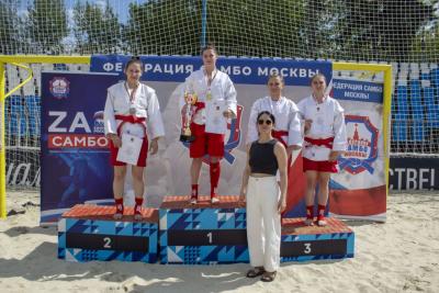 Чемпионат Москвы по пляжному самбо