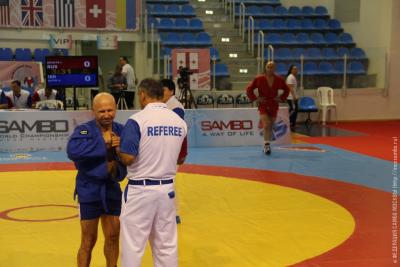 ЧЕМПИОНАТА МИРА ПО САМБО СРЕДИ МАСТЕРОВ 2015 В Г. АШДОД (ИЗРАИЛЬ)