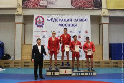 Первенство Москвы по самбо среди юношей 17-18 лет