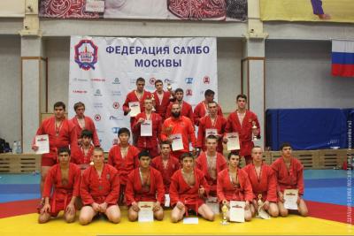 Первенство Москвы по самбо среди юношей 17-18 лет