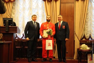 Церемония награждения в Москомспорте