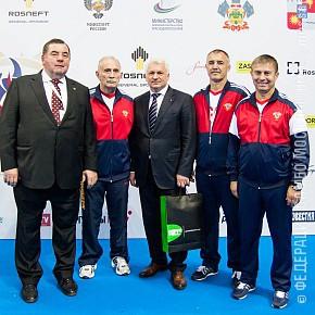 Ветераны самбо СССР на Чемпионате мира по самбо в Сочи