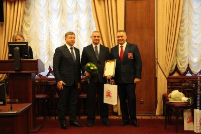 Церемония награждения в Москомспорте