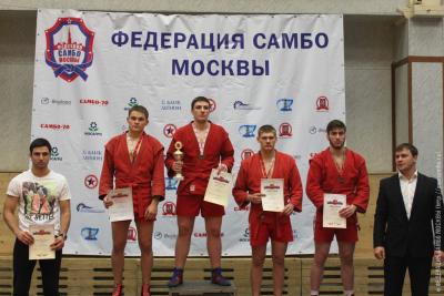 Первенство Москвы по самбо среди юношей 17-18 лет