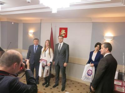 Награждение лучших самбистов 2015 года в Московской Городской Думе