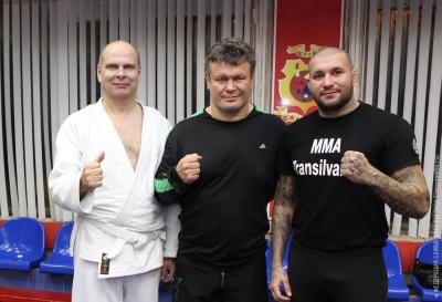 Мастер-класс Сергея Громова и Олега Тактарова в клубе «Самбо-70»