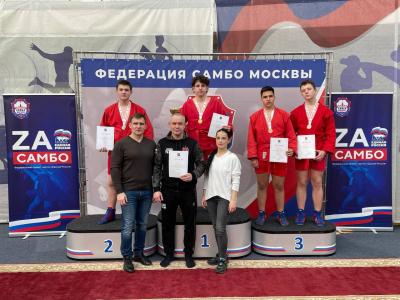 Первенство Москвы по самбо среди юношей и девушек 12-14 лет