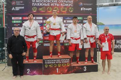 Чемпионат Москвы по пляжному самбо (17 апреля)