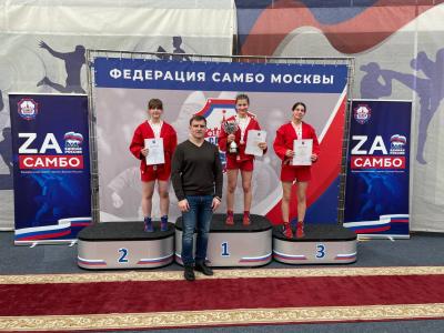 Первенство Москвы по самбо среди юношей и девушек 12-14 лет