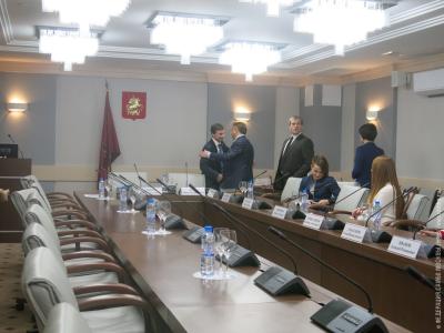 Награждение лучших самбистов 2015 года в Московской Городской Думе