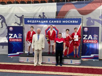 Первенство Москвы по самбо среди юношей и девушек 12-14 лет