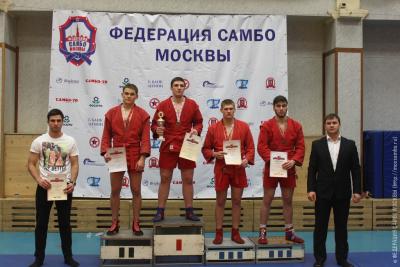 Первенство Москвы по самбо среди юношей 17-18 лет