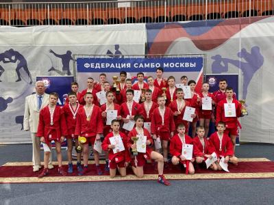 Первенство Москвы по самбо среди юношей и девушек 12-14 лет