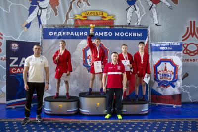 Первенство Москвы по самбо среди юношей и девушек 12–14 лет