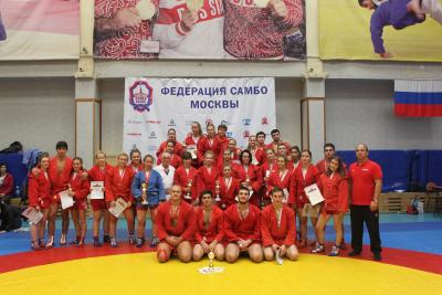 Первенство Москвы по самбо среди юношей 17-18 лет