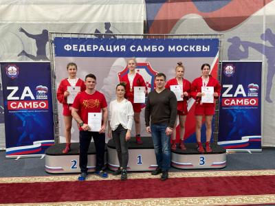 Первенство Москвы по самбо среди юношей и девушек 12-14 лет