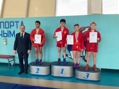 Школьная спортивная лига по самбо среди юношей 11-12 лет (9 апреля, Некрасовка)