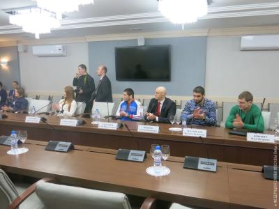 Награждение лучших самбистов 2015 года в Московской Городской Думе