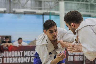 Чемпионат Москвы по пляжному самбо (17 апреля)