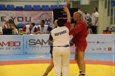 ЧЕМПИОНАТА МИРА ПО САМБО СРЕДИ МАСТЕРОВ 2015 В Г. АШДОД (ИЗРАИЛЬ)