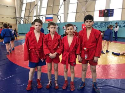 Школьная спортивная лига по самбо среди юношей 11-12 лет (9 апреля, Некрасовка)