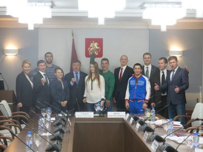 Награждение лучших самбистов 2015 года в Московской Городской Думе