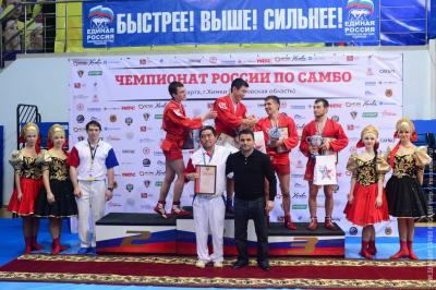 Чемпионат России по самбо в Химках