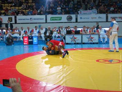 Чемпионат России по самбо в Химках