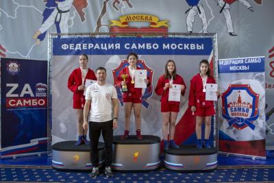 Первенство Москвы по самбо среди юношей и девушек 12–14 лет