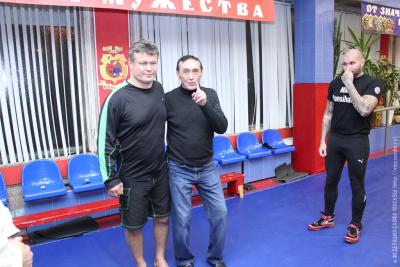 Мастер-класс Сергея Громова и Олега Тактарова в клубе «Самбо-70»