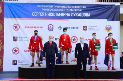 XIII Всероссийский турнир по самбо, посвященный памяти Заслуженного тренера России Лукашова Сергея Николаевича, среди юношей 14-16 лет (6 марта 2021 года)