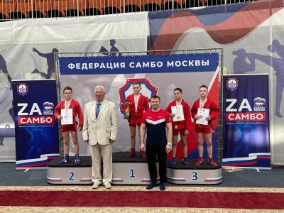 Первенство Москвы по самбо среди юношей и девушек 12-14 лет