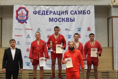 Первенство Москвы по самбо среди юношей 17-18 лет