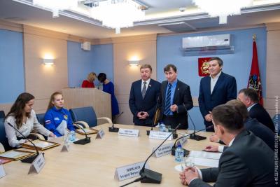 Чествование победителей и призеров Первенства мира по самбо в Мосгордуме