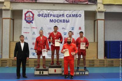 Первенство Москвы по самбо среди юношей 17-18 лет