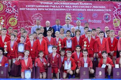 V юбилейный юношеский турнир по борьбе самбо, посвященный памяти сотрудников ГИБДД ГУ МВД России по г. Москве, погибших при исполнении служебных обязанностей