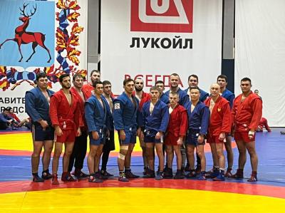 Учебно-тренировочный сбор по самбо в Кстово (6-17 апреля 2022 года)