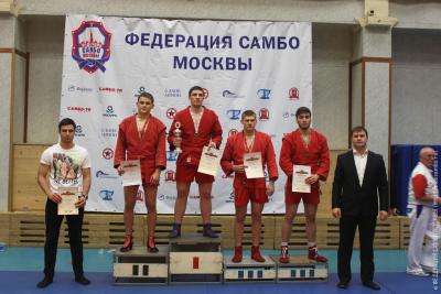 Первенство Москвы по самбо среди юношей 17-18 лет