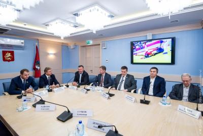 Чествование победителей и призеров Первенства мира по самбо в Мосгордуме