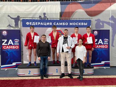 Первенство Москвы по самбо среди юношей и девушек 12-14 лет