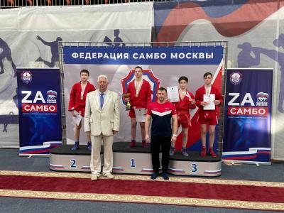Первенство Москвы по самбо среди юношей и девушек 12-14 лет